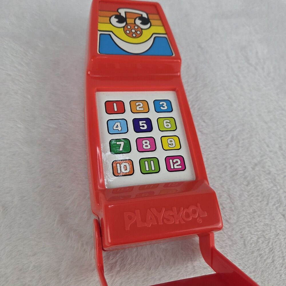 Vintage 1982 Playskool Electronic Musical Phone Tested Working Hong Kong - Picture 3 of 6
